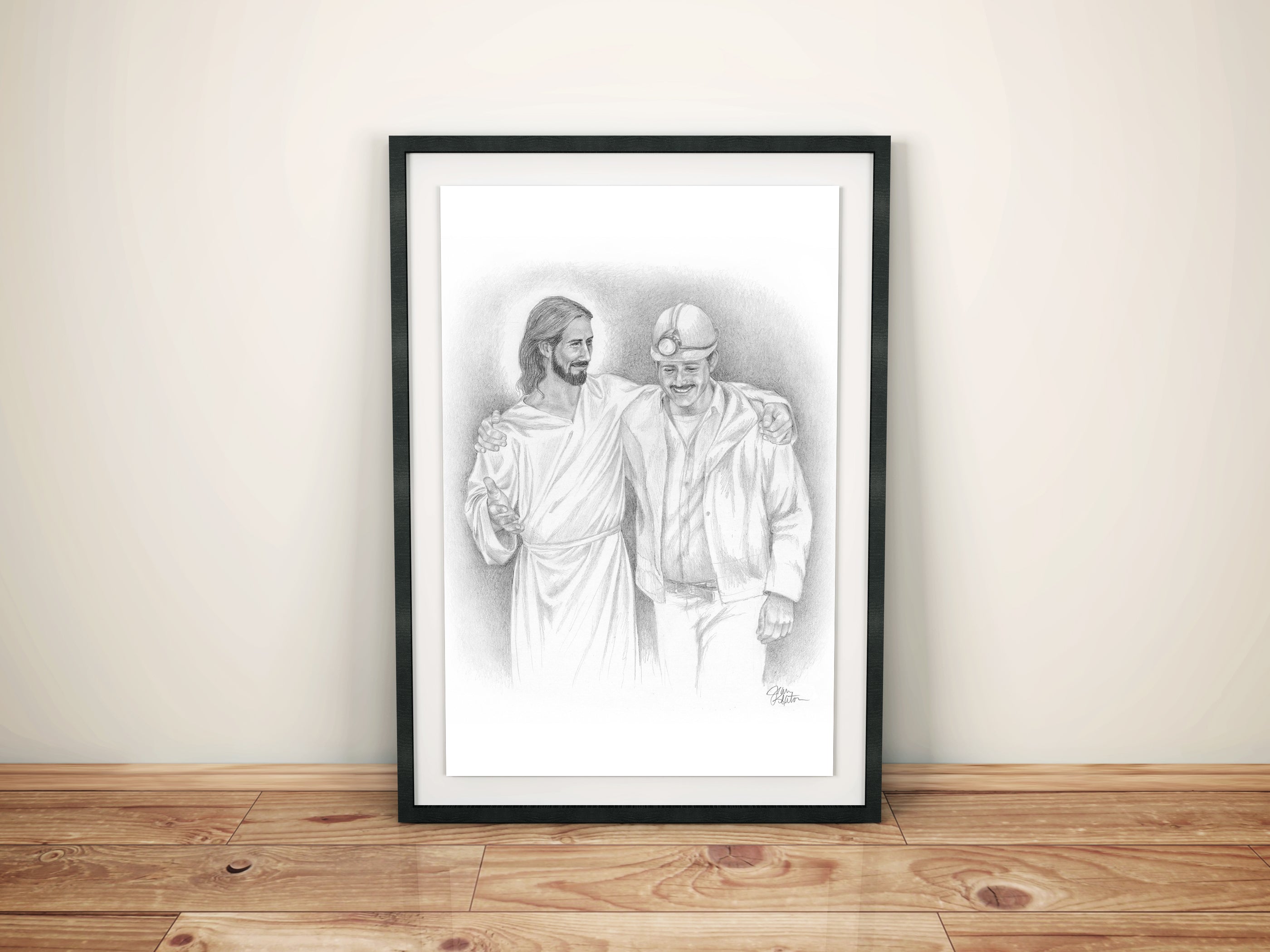 lds jesus clipart black and white apple